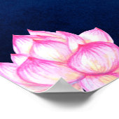 Lotus Annaprashan welkom bord Poster (Hoek)