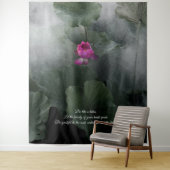 © Lotus Art met Inspirerend prijsopgave Aangepast Wandkleed (In situ)