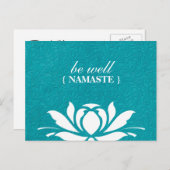 Lotus "Bedankt" Briefkaart (Voorkant / Achterkant)