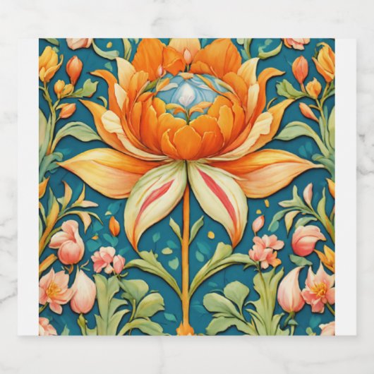 lotus bier etiket (Enkel label)