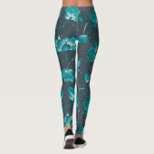 Lotus bij nacht leggings (Achterkant)