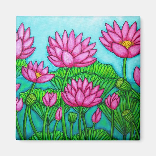Lotus Bliss II Magneet (Voorkant)