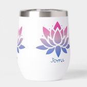 Lotus bloem aangepaste tekst (Achterkant)