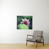 Lotus Bloem Fotowandtapijt Wandkleed (In Situ (horizontaal))