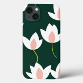 Lotus Bloem iPhone Case (Achterkant)