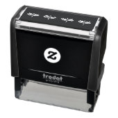 Lotus Bloem Ontwerp Uw Zelfinktende Stempel (Product)