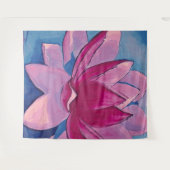 Lotus Bloem - Tapestry Wandkleed (Voorkant (horizontaal))