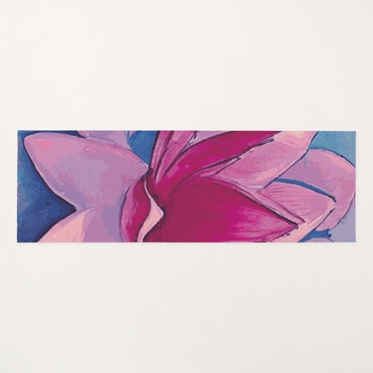 Lotus Bloem - Yoga Mat (Voorkant (horizontaal))