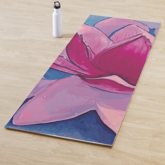 Lotus Bloem - Yoga Mat (In situ)