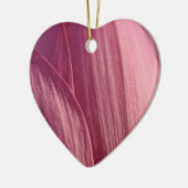 Lotus Bloemblaadjes Roze Bloem Keramisch Ornament (Links)