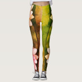Lotus bloemen bloesems legging (Voorkant)