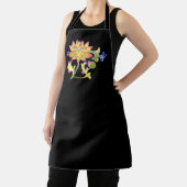 Lotus bloemen en wijnstokken schort (Insitu)