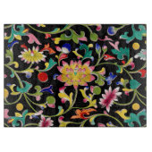 Lotus bloemen en wijnstokken snijplank (Voorkant)