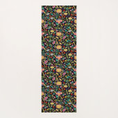 Lotus bloemen en wijnstokken yogamat (Achterkant)