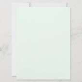 Lotus Bloemen Gouden Randen Pastelgroen (Achterkant)