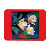 Lotus bloemen magneet (Horizontaal)