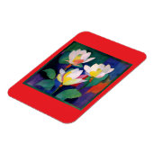 Lotus bloemen magneet (Linkerzijde)