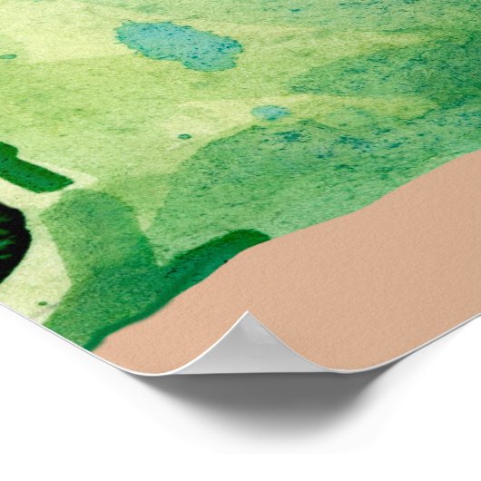 lotus bloemen naadloos patroon. waterverf botanisc poster (Hoek)