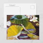 Lotus Bloemen - Oya, Japan Briefkaart (Voorkant / Achterkant)