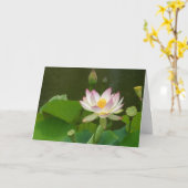 Lotus Bloemen Vijvers Kaart (Gele Bloem)