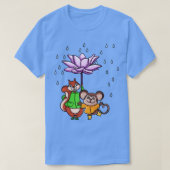 Lotus Bloemparaplu T-shirt (Design voorkant)
