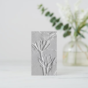 ©Lotus Blosbezems/Embossed-like foto Visitekaartje