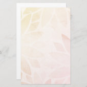 Lotus Blossom Briefpapier (Voorkant / Achterkant)