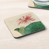 Lotus blossom Cork Onderzetter (Linkerzijde)