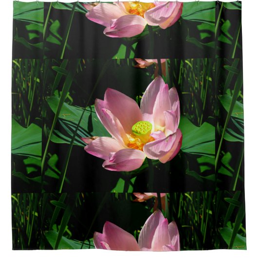 Lotus Blossom Douchegordijn (Voorkant)