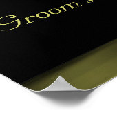 Lotus Blossom (Henna) (Gold) Poster (Hoek)