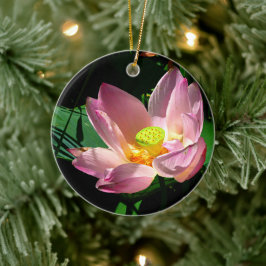 Lotus Blossom Keramisch Ornament