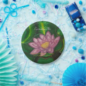 Lotus Blossom (Lily Pad) Papieren Bordje (Feest)