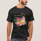 Lotus Blossom Nehemiah 8:10 T-shirt (Voorkant)