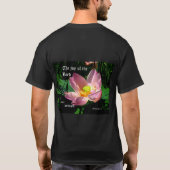 Lotus Blossom Nehemiah 8:10 T-shirt (Achterkant)