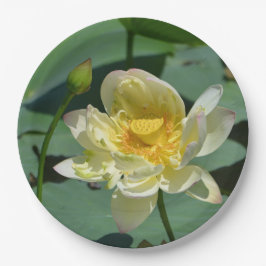 Lotus Blossom Papieren Bordje