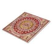 Lotus Blossom Petal uit het oude India Tegeltje (Zijkant)