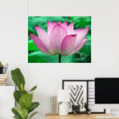 Lotus Blossom Poster (Thuiskantoor)