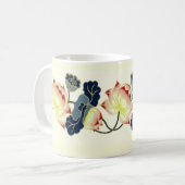  Lotus Blossom print Koffiemok (Voorkant links)