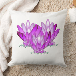 Lotus blossom roze kussen