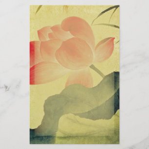 Lotus Blossom Stationery Briefpapier