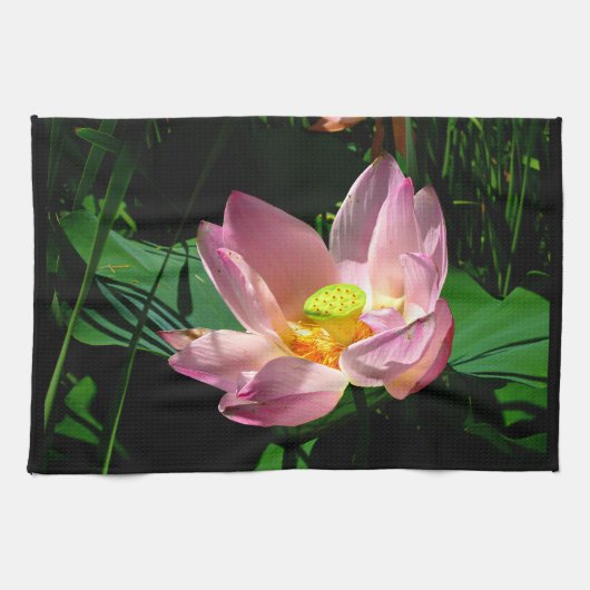 Lotus Blossom Theedoek (Horizontaal)