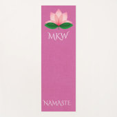 Lotus Blossom Yoga Mat (Voorkant)
