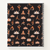 Lotus Blossom Yoga Meisjes Notitieboek (Achterkant)