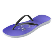 Lotus Blue Horse Head Teenslippers (Schuin)