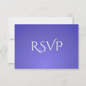 Lotus Blue RSVP met menu (Achterkant)