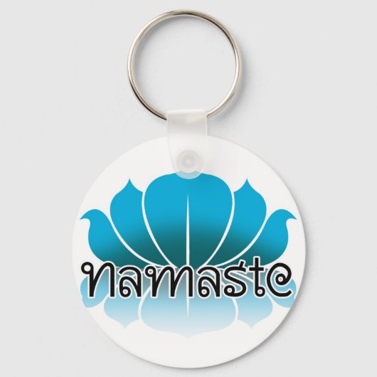 Lotus Blue Sleutelhanger (Voorkant)