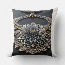 Lotus Brand Logo Pillow – Elegant Floral Symbol Cu Kussen