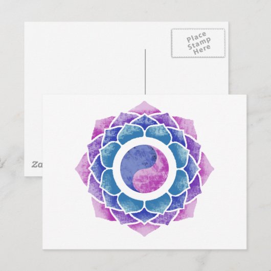 Lotus Briefkaart (Voorkant / Achterkant)