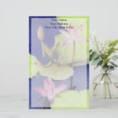 Lotus Briefpapier (Staand voorkant)