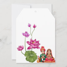 Lotus, bruid en bruidegom